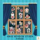 image 9 of 8 Sheets of 3D Window Stickers (216 Stickers)
