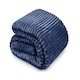 image 1 of Dakota Navy Blanket/Throw Blue