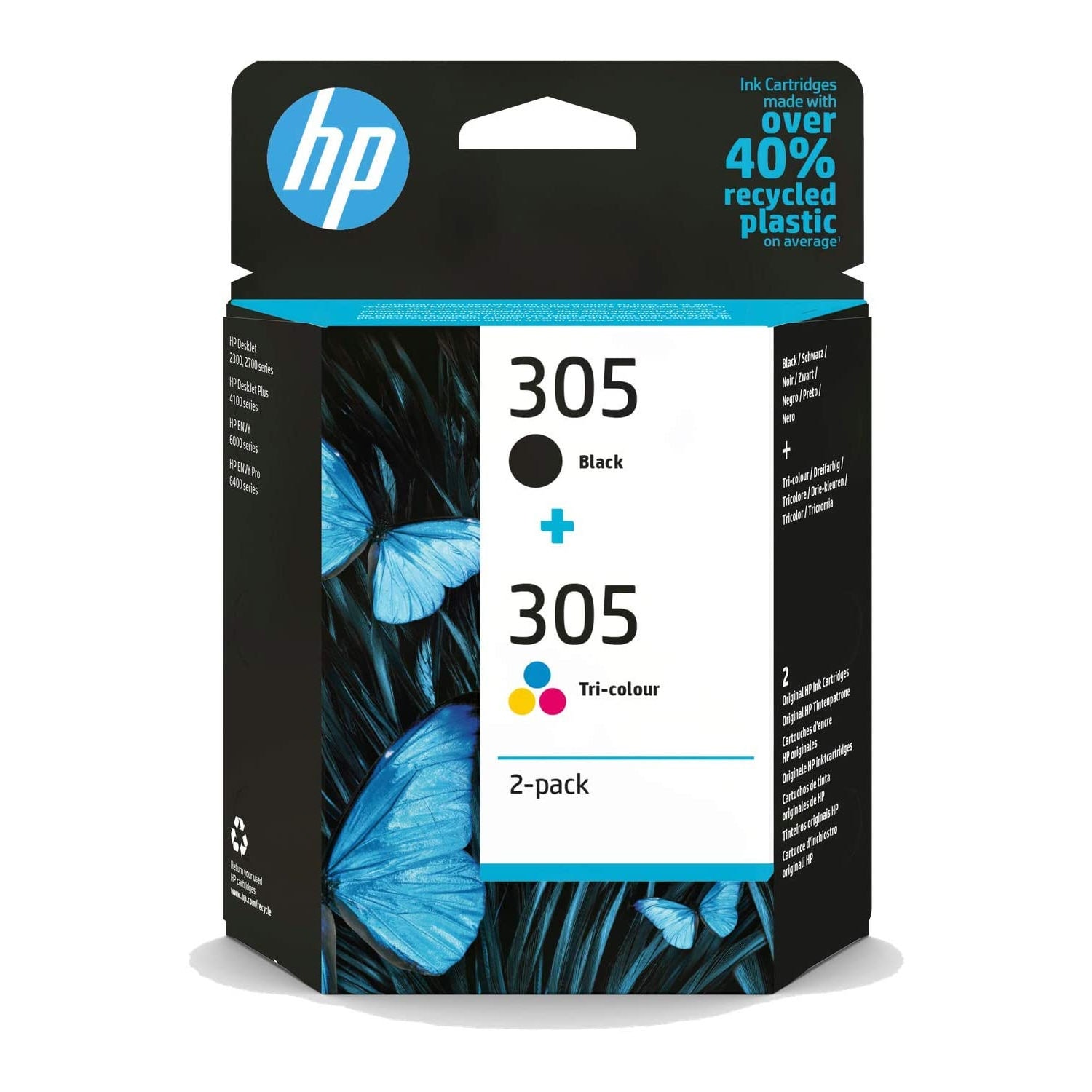 Tusco Ink HP 305 Black & Colour Genuine Ink Cartridge - Tesco Groceries