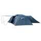 image 3 of Mountain Warehouse Camping Tent Dome Style with Large Ventilation - 6 Person Blue | Bright Blue | One Size