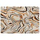 image 1 of Warm toned liquid marble (Rug) Multi | Medium: 80x150cm