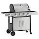 image 1 of Outsunny Deluxe Gas Barbecue Grill 4+1 Burner Garden BBQ w/ Large Cooking Area