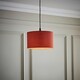 image 2 of ValueLights Reni Small Rust Lamp Shade & Bulb | Orange