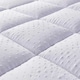 image 3 of 5cm 3D Microfibre Bubble Mattress Topper | White | Double | 1
