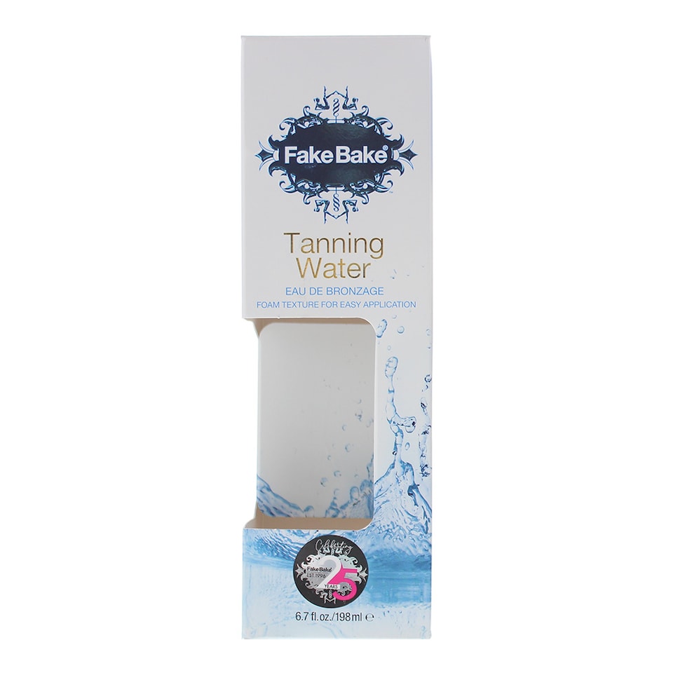 image 1 of Fake Bake Eau de Bronzage Tanning Water 198ml Spray + Mitt