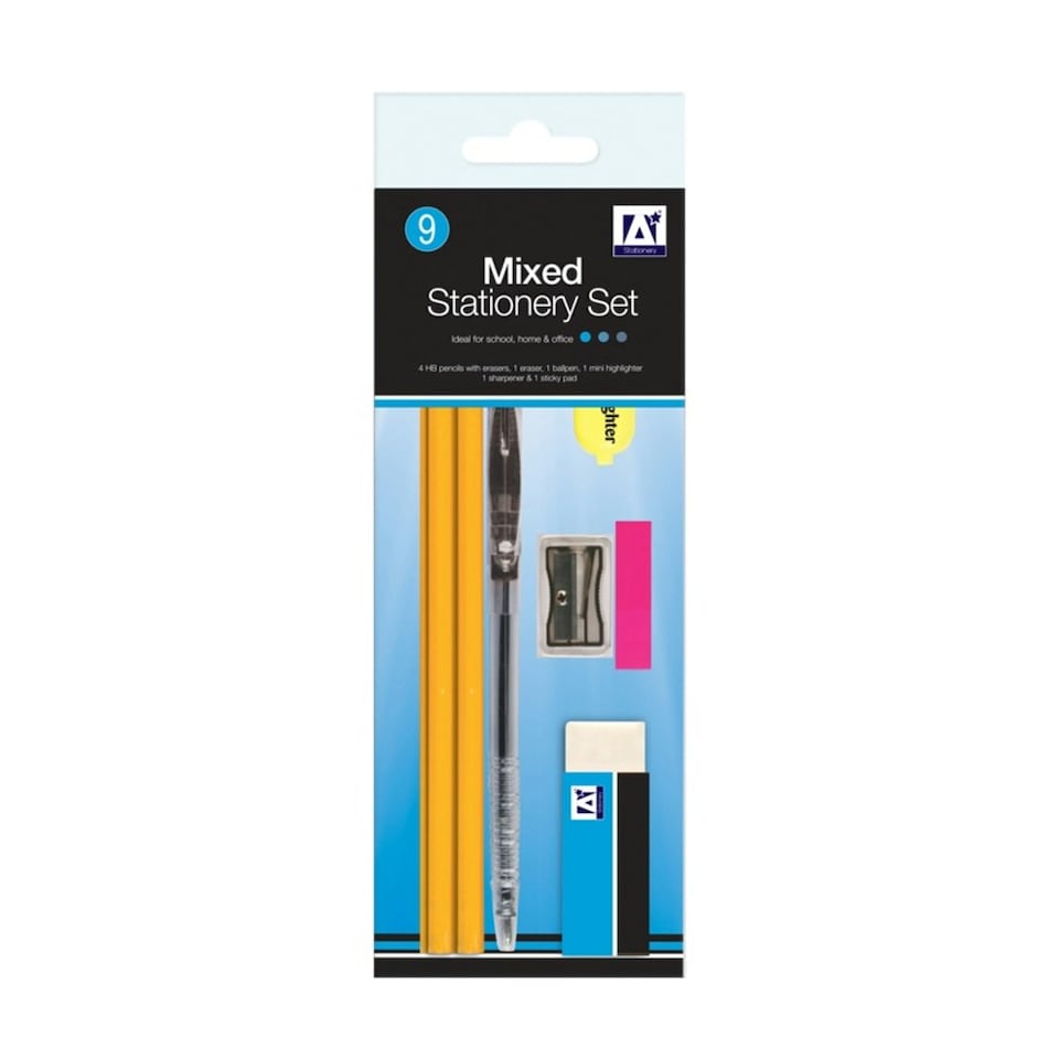 Anker Stationery Set - Multicoloured - One Size