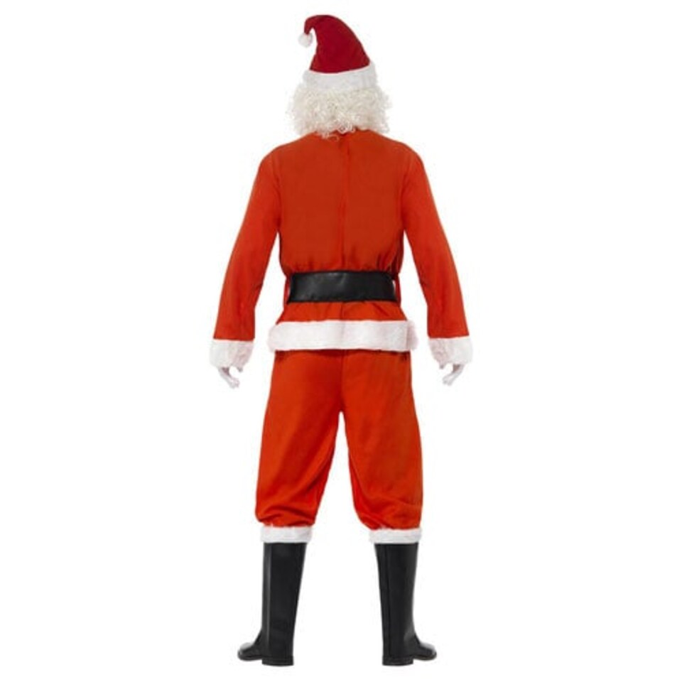image 1 of Santa Claus Deluxe Fancy Dress Costume Adult Mens Large