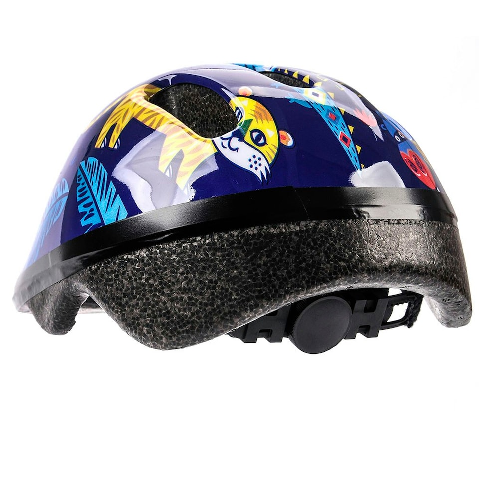 image 1 of Helmet for Kids Toddlers – Lightweight Adjustable Bike Helmet for Boys & Girls – Safety Crash Protection for Cycling, Scooter, Skateboard – MV62 Blue | Jungle | S