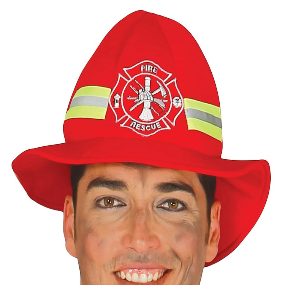 image 1 of Fancy Dress Adult Firefighter - XXL