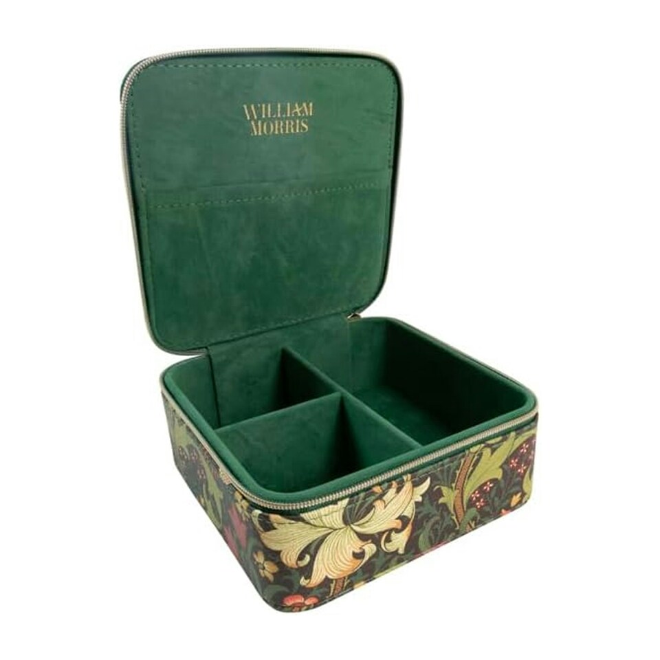 image 1 of Portico Designs William Morris Golden Lily Jewellery Case
