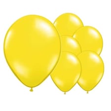 Cajun Yellow Biodegradable Latex Balloons 30cm / 12 in - Pack of 50
