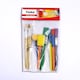 image 1 of Pack of 12 Assorted Professional Nylon and Horsehair Artist Oil Painting Brush Set