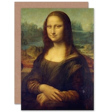 Da Vinci Mona Lisa La Gioconda Old Master Painting Greeting Card