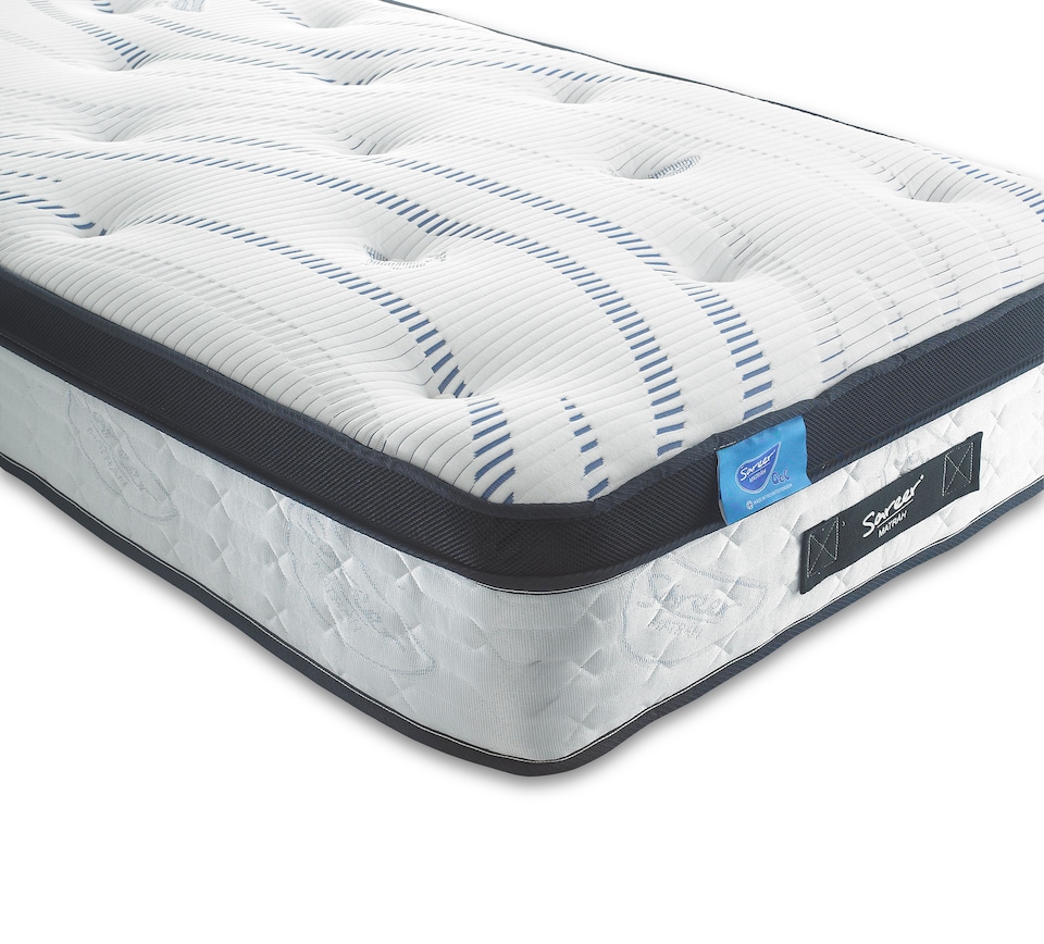image 1 of Sareer Gel Pocket Sprung Mattress 2FT6 | White | Small Single