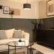 image 3 of ValueLights Reni Small Charcoal Boucle Pendant Shade | Grey