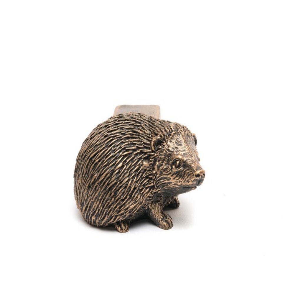 image 1 of Hedgehog Plant Pot Feet - Set of 3 - L8 x W7 x H4.5 cm Grey