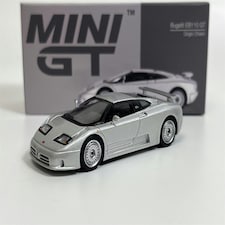 Bugatti EB1 10 GT Grigio Chiaro LHD 1:64 Scale Mini GT MGT00704L