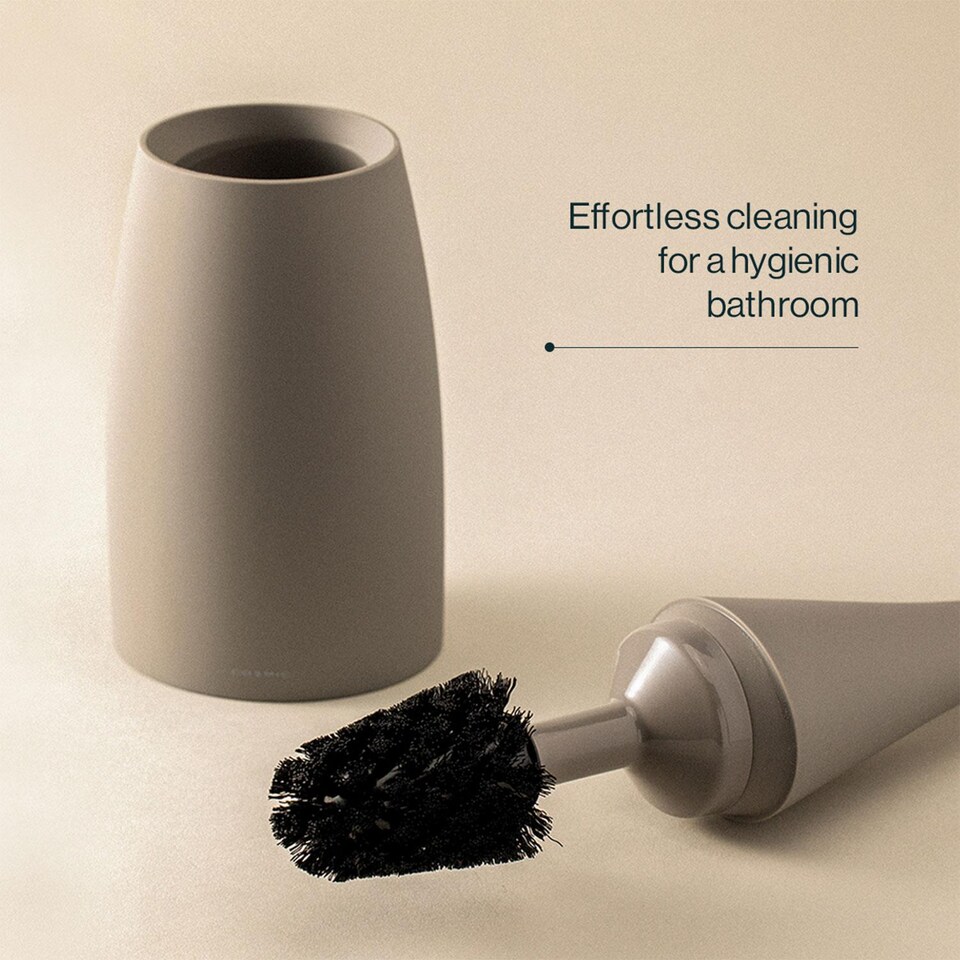 image 1 of COSMIC Toilet brush & holder, Mandarin,, Soft-finish coating, Saku Collection