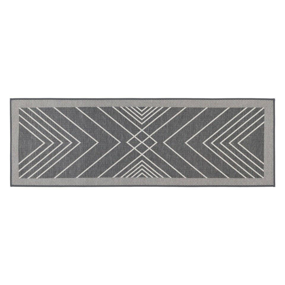 image 1 of JVLExpression Machine Washable Entrance Runner Doormat, 50x150cm - Stripes