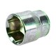 image 2 of 13/16" Imperial 6 Point 3/8" Drive Shallow Socket SAE AF Chrome Vanadium Steel
