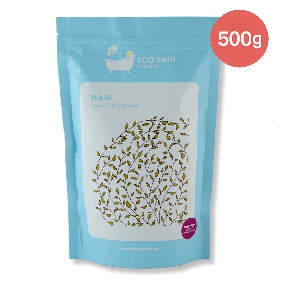 image 1 of Unscented Plain Epsom Salt Bath Soak