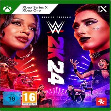 WWE 2K24 - Deluxe Edition (Compatible with Xbox One) (German USK Box) Xbox X