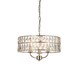 image 1 of Clifton 3 Light Multi Arm Lamp Ceiling Pendant Bright Nickel