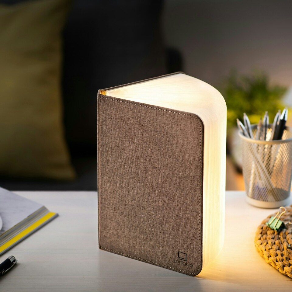 image 1 of Gingko LED Mini Smart Book Desk Light N/A | Coffee Brown