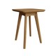image 3 of Newark Ash Square Wine Table Brown