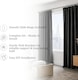 image 6 of Lister Cartwright 25mm Black Nickle Industrial Pipe Extendable Curtain Pole Heavy Duty Metal Curtain Rod with Rings(120-210 cm)