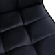 image 6 of Vinsetto Mid Back Home Office Chair Swivel Computer Chair with Armrests, Black