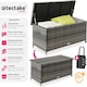 image 2 of Storage Box Kiruna - rattan garden furniture cushion storage 120 x 55 x 61.5 cm Grey