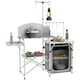 image 1 of Outsunny Camping Kitchen with Cupboard Folding Camping Table with Carrying Bag