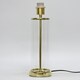 image 6 of Set of 2 Aura - Satin Brass Lamps with Navy Blue Cut Out Shades Bronze | Blue