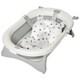 image 2 of HOMCOM Foldable Baby Bath Tub Ergonomic with Temperature-Induced Water Plug