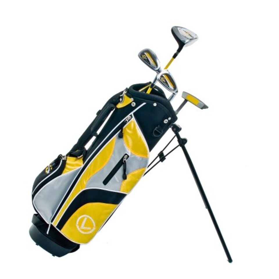 image 1 of Longridge Challenger Cadet Junior Golf Club Set With Stand Bag – Premium Starter Package For Boys & Girls - Lightweight Kids Golf Package