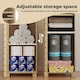 image 5 of Levede Bathroom Storage Cabinet Handleless Wood Floor Shelf Unit Cupboard