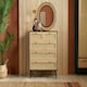 image 3 of Croxley 5 Drawer Rattan Chest