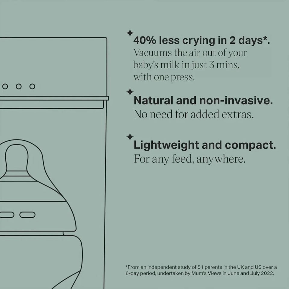 image 1 of Tommee Tippee Colic Soothe Milk Air Remover Multi | Multi