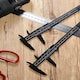 image 4 of 2Pc Plastic Vernier Calliper Set Diameter Measuring Gauge Tool Ruler 3'' 6'' UK