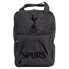 Tottenham Hotspur FC Spurs Premium Crest Backpack - Black/Grey - One Size