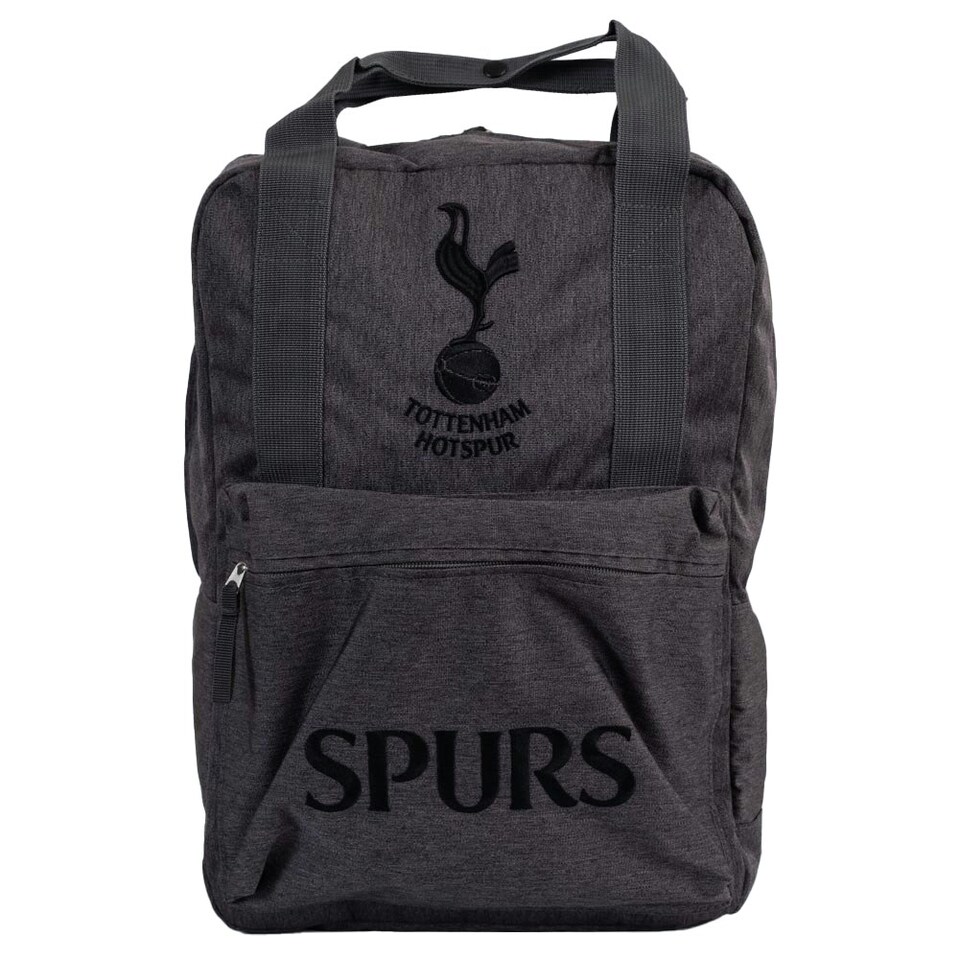 image 1 of Tottenham Hotspur FC Spurs Premium Crest Backpack - Black/Grey - One Size