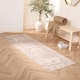 image 2 of OHS Vintage Print Washable Indoor Carpet Floor Rug Runner, 66x200cm - Natural Yellow | Natural | 66x200cm