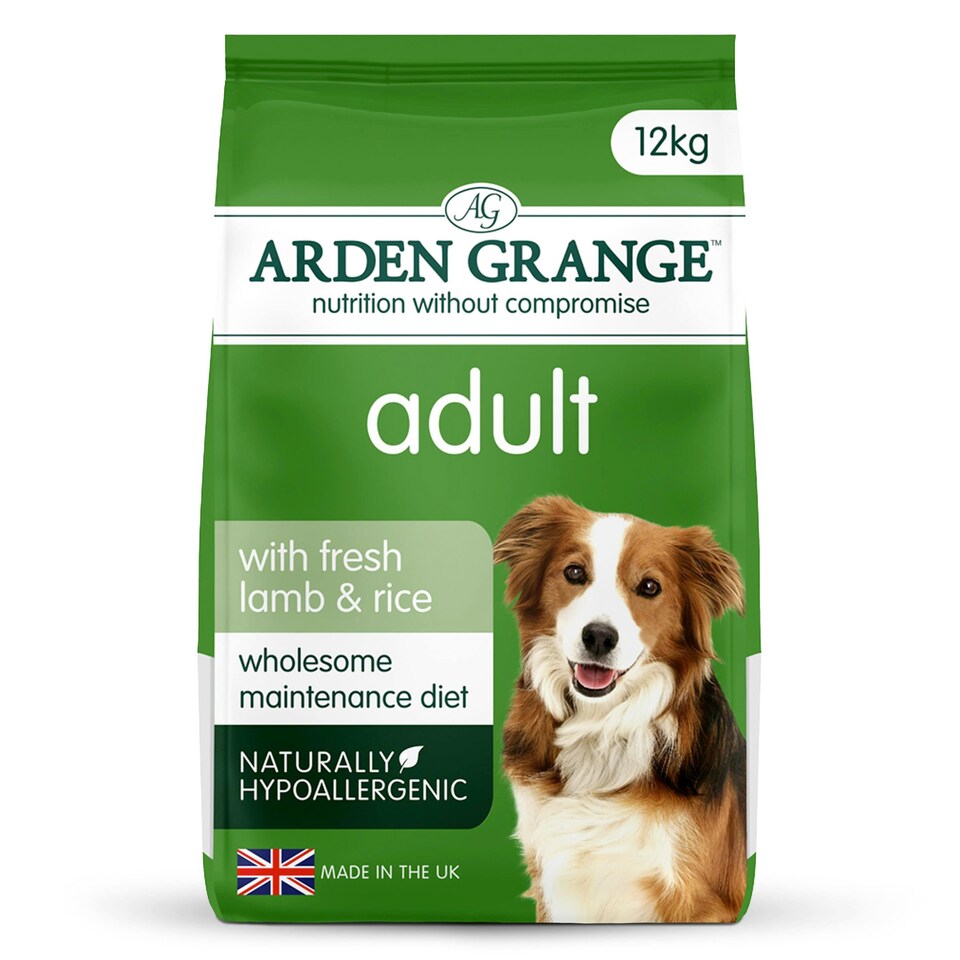 image 1 of Arden Grange Adult Dog Food With Fresh Lamb and Rice - 12kg