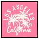 image 2 of Los angeles california (Picutre Frame) Brown | XL