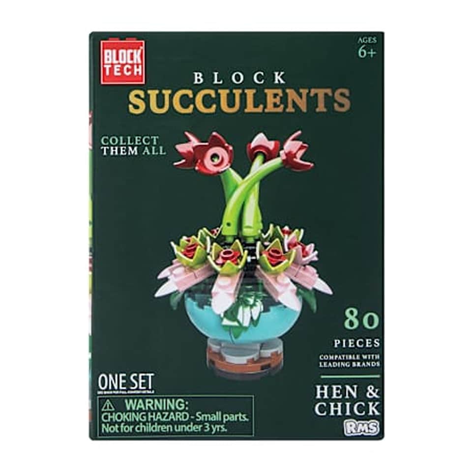 image 1 of Blocks In Bloom Flower Vase 181 Piece Construction Set