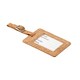 image 1 of MidOcean Coco Cork Luggage Tag - Beige - One Size Brown