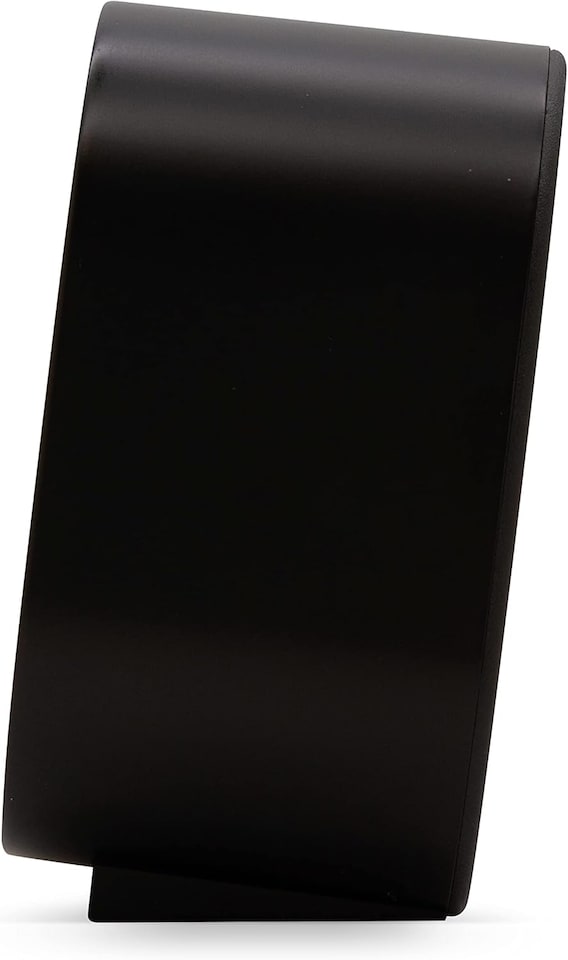 image 1 of Acctim Robyn Mini Bedside Alarm Clock | Black | Black