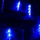 image 4 of 72 LED 6.9m Premier 24 Indoor Outdoor Icicle Shape Christmas Chaser Lights in Blue