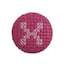 Pink on Fuchsia Letter X